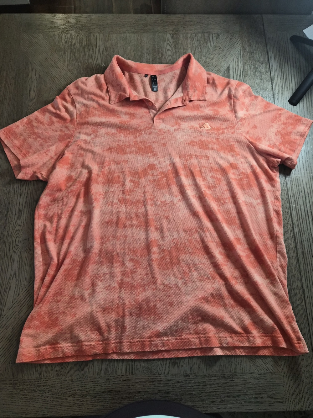 adidas Men’s Coral Pattern Polo Shirt
